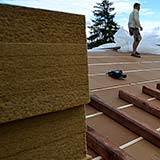 Isolamento in legno per tetto FiberTherm densita 160