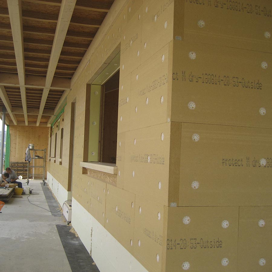 Isolamento in legno FiberTherm Protect densità 230, 265kg/mc cappotto termico