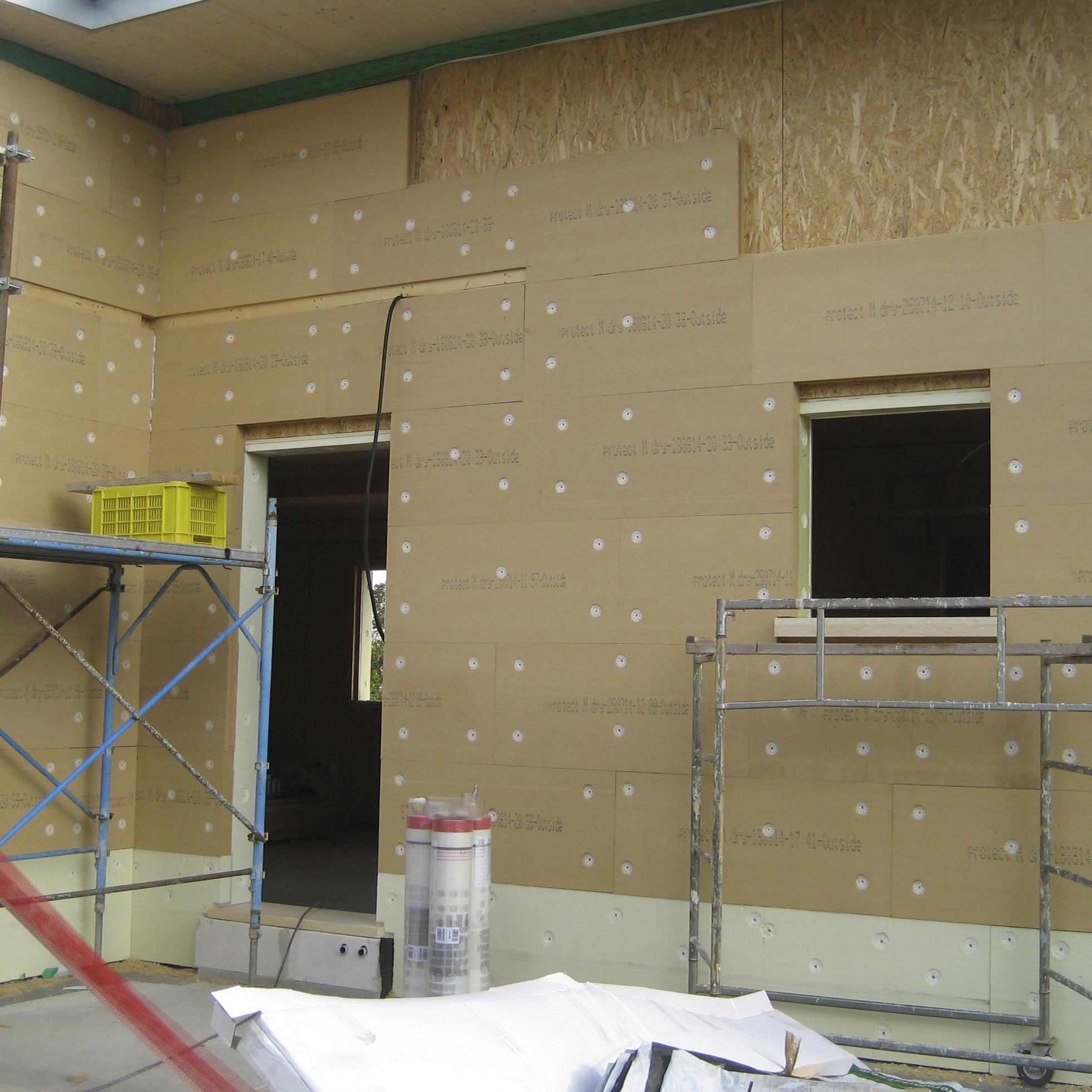 Isolamento in legno FiberTherm Protect densità 230, 265kg/mc cappotto termico