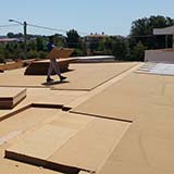 Isolamento in legno per tetto con cementolegno BetonWood